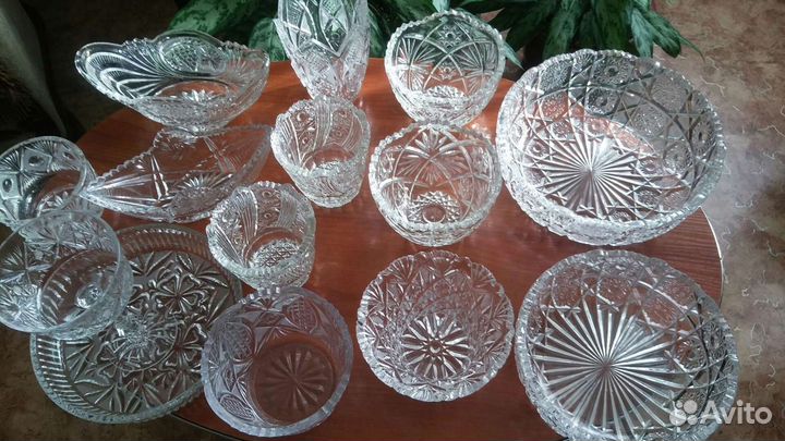 Хрустальная посуда СССР