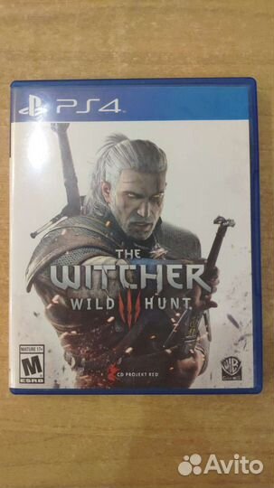 Игра для приставки PS 4 THE witcher 3:wild hunt