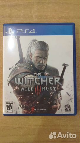Игра для приставки PS 4 THE witcher 3:wild hunt
