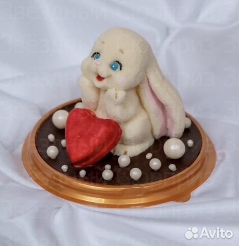 Фигурка зайчик шоколадный, подарок