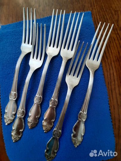 Столовые вилки СССР