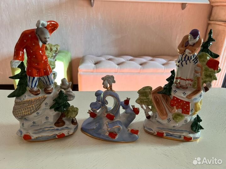 Фарфоровые статуэтки 