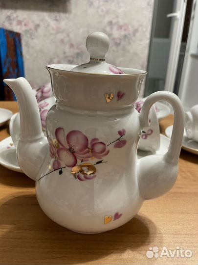 Чайный сервиз лфз Весна форма Сударушка новый