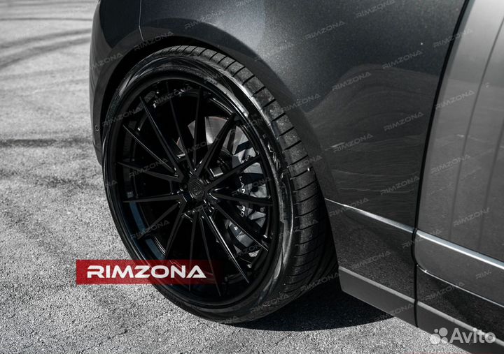 Кованые диски R21 на Range Rover