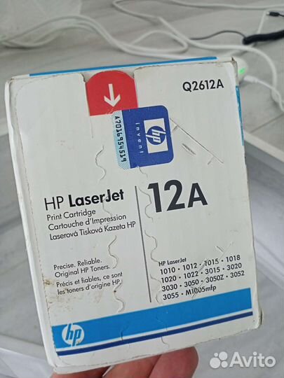 Картриджи (2 шт) для принтера hp