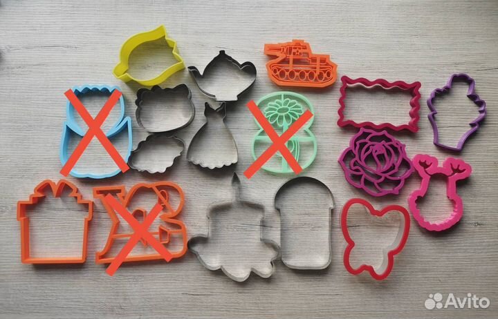 Вырубки (формочки) для пряников, печенья