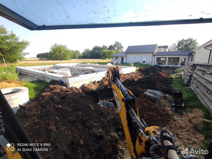 Экскаватор + самосвал