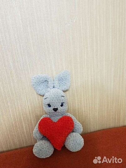 Мягкая игрушка заяц