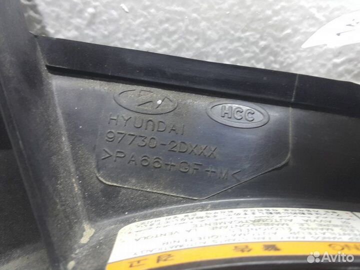 Вентилятор радиатора кондиционера Hyundai