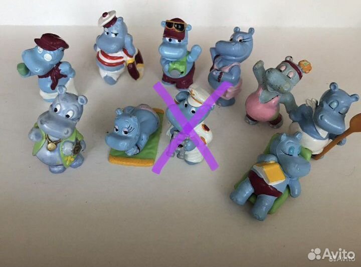 Игрушки. Киндер Сюмприз. Бегемотики