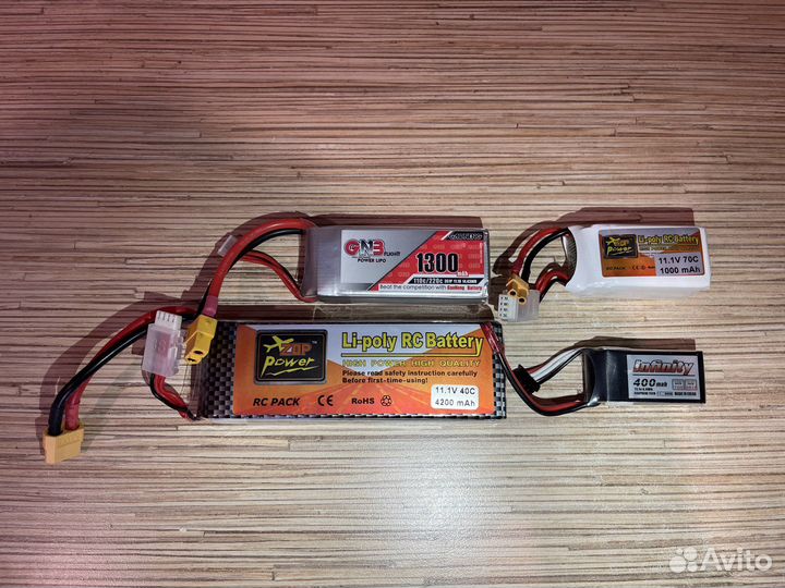 Аккумулятор lipo 4s 3s 2s