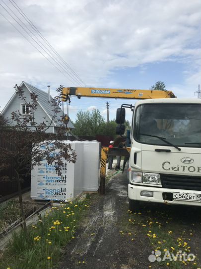 Грузовые перевозки крана-манипулятора