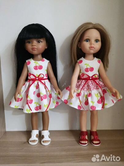 Платье на куклу Паола Рейна 32-33 см