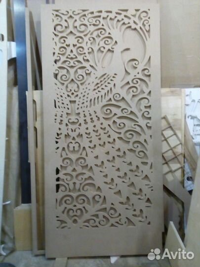 Резная ажурная перегородка или ширма