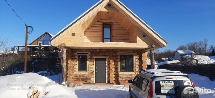 Сруба любых размеров и конфигураций на заказ