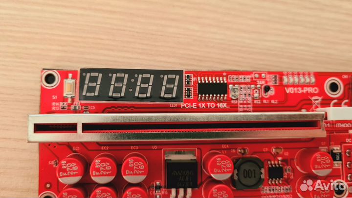 Новый Райзер VER 013 PRO 6PIN, Кабель USB 60 см