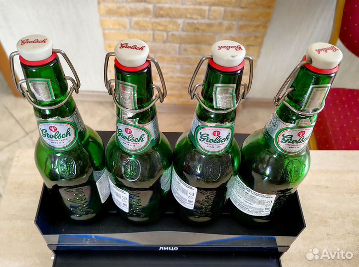 Бутылки бугельные