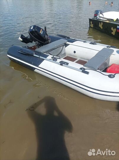 Надувная лодка с мотором бу