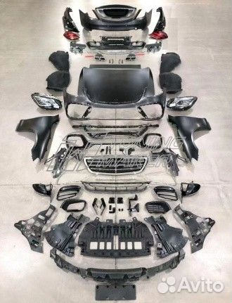 Mercedes Benz S-Class W221 Рестайлинг в W222