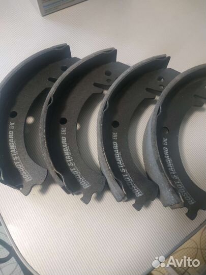 Тормозные колодки барабанного типа для ваз 2101-07
