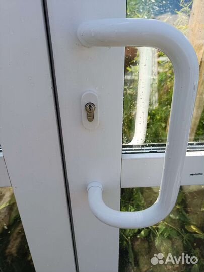 Дверь пвх входная группа 146*205см