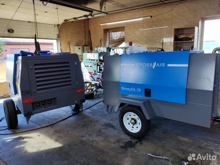 Дизельный компрессор crossair 7 бар