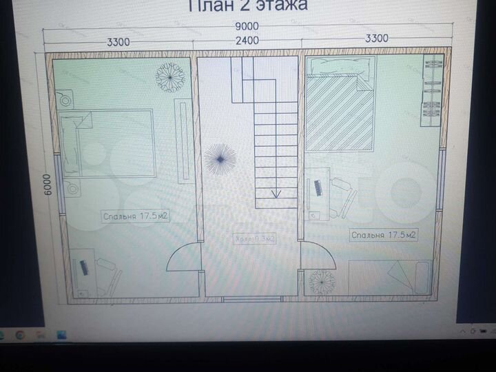 Дом 108 м² на участке 6 сот.