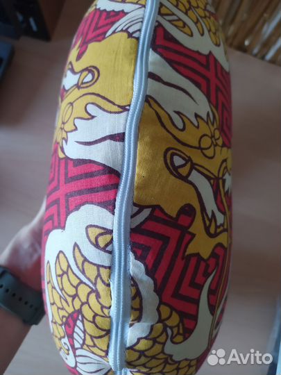 Подушка для шеи с гречишной лузгой
