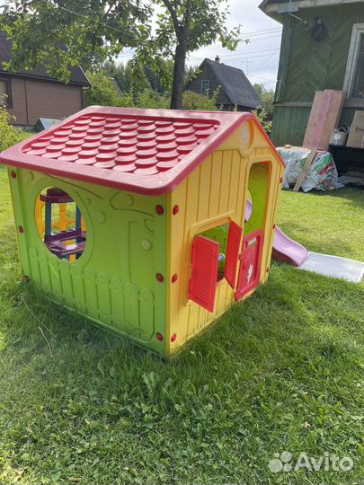 Детский домик для дачи пластиковый
