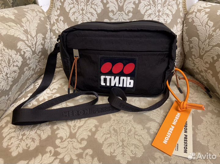 Heron preston camera discount bag