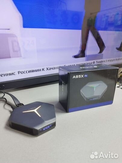 Android tv приставка A95X F4 4/32gb