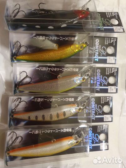 Японские воблеры Смит Д-контакт 85 и 72 оригиналы