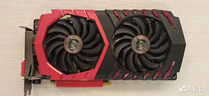 Видеокарта MSI RX570 4gb Gaming X