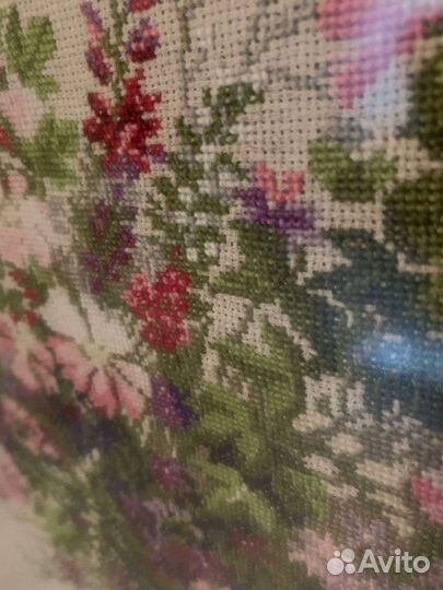 Картина вышитая крестом