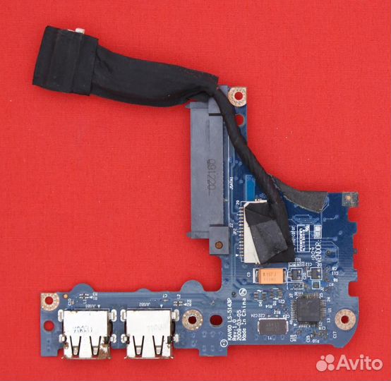 Плата USB+Cardreader+sata для ноутбука Acer Aspire