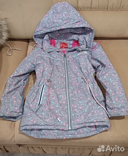 Пальто и куртка для девочки 128-134