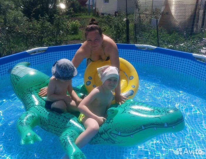 Каркасный бассейн бу