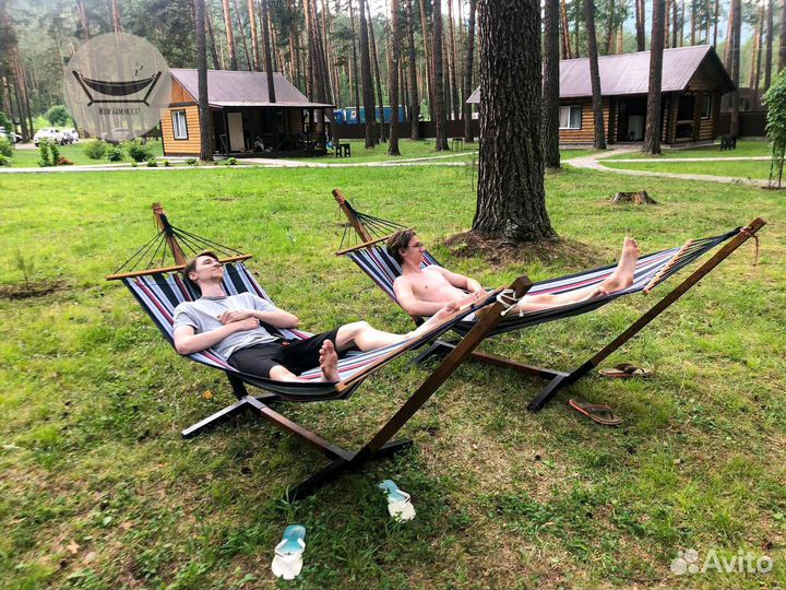 Гамак тканный