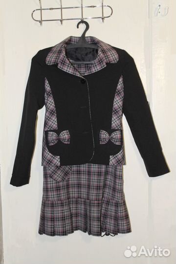 Школьный жакет для девочки 1-4 кл