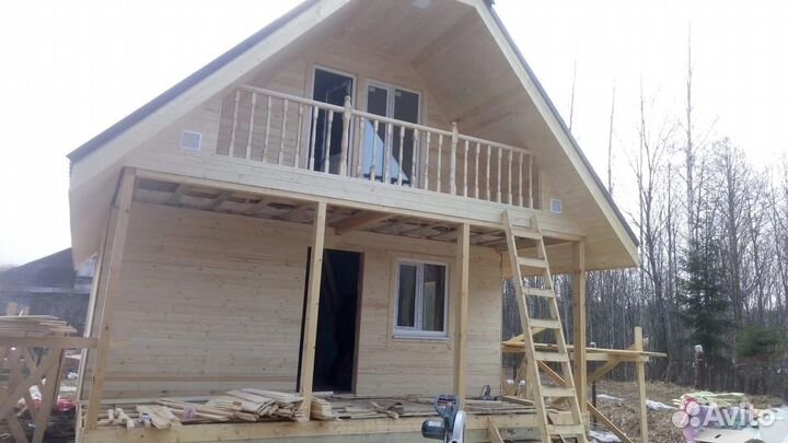 Строительство домов из бруса