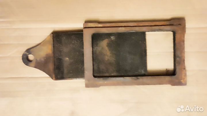 Печная задвижка чугунная