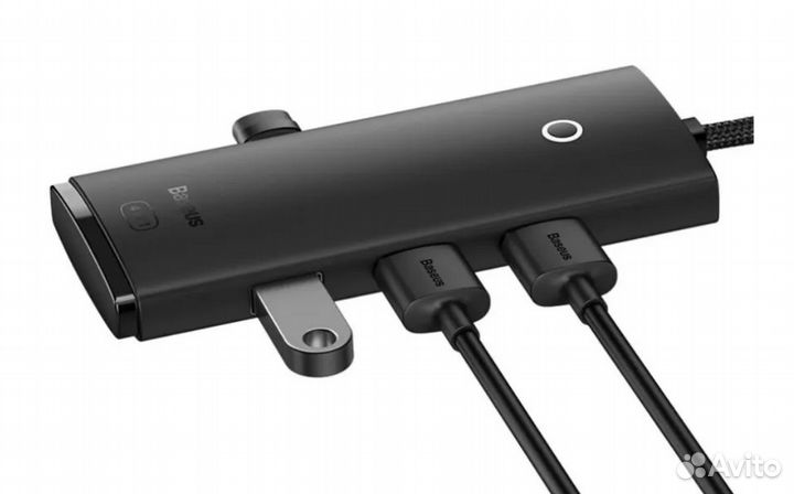 Хаб Baseus Lite Series 4-Port Type-C HUB Adapter