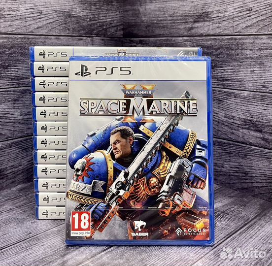 Warhammer 40000 Space Marine 2 PS5 Новый диск