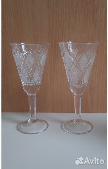 Рюмки. Графин. Хрусталь