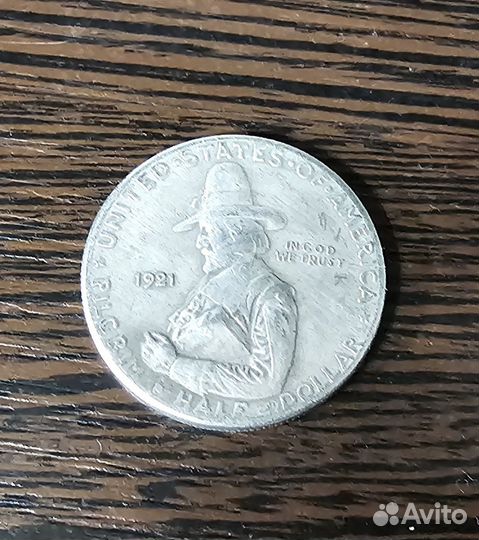 Пол доллара (Half Dollar) 1921г