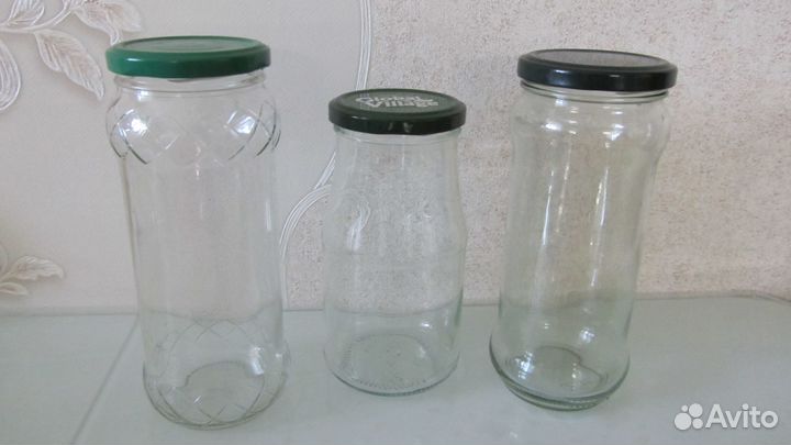 Банки стеклянные б/у