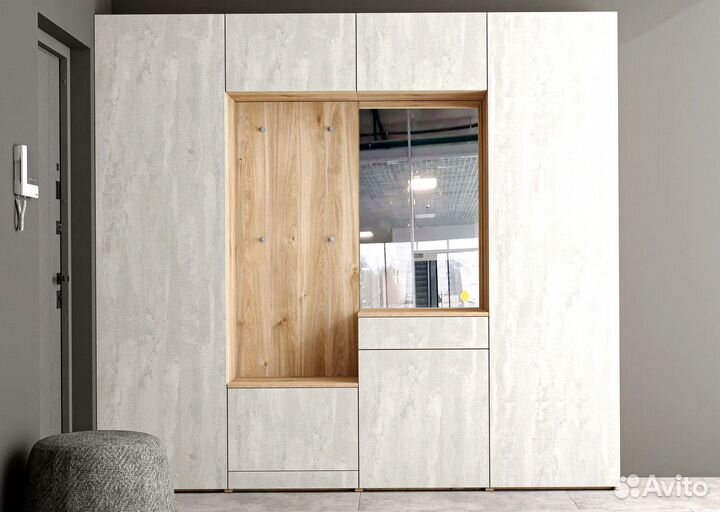 Шкаф в прихожую от производителя под ключ