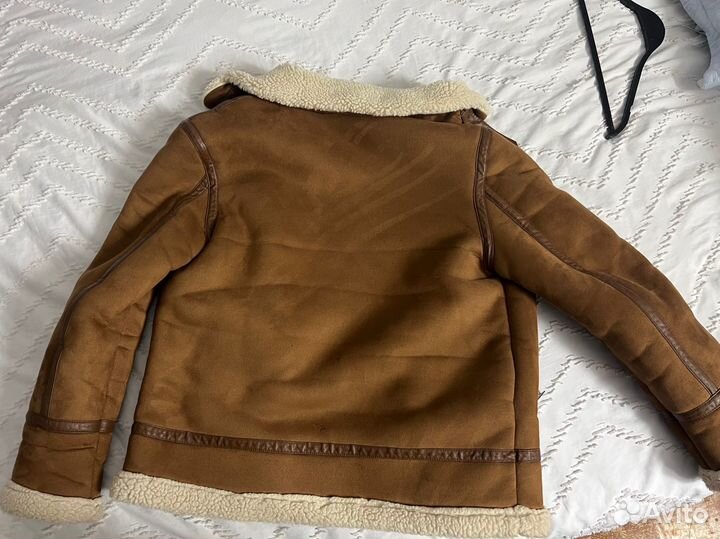 Дубленка натуральная мужская 48 50 размер