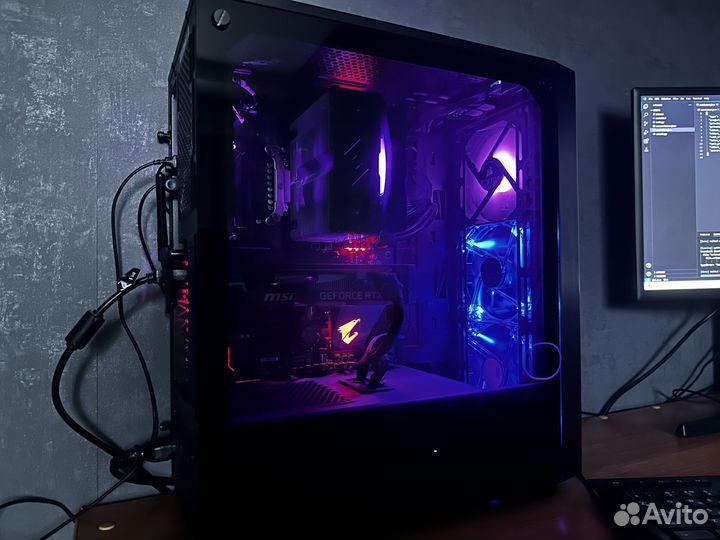 Игровой пк с монитором