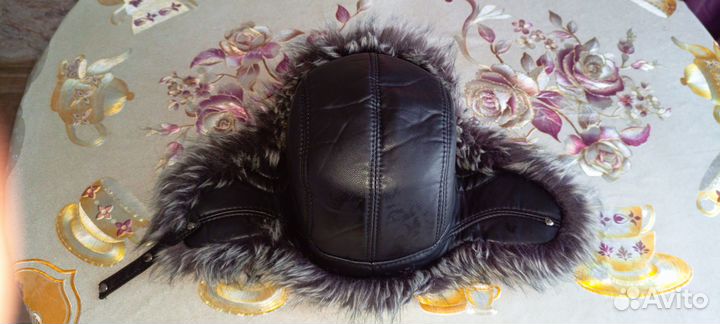Мужская зимняя шапка 57размер